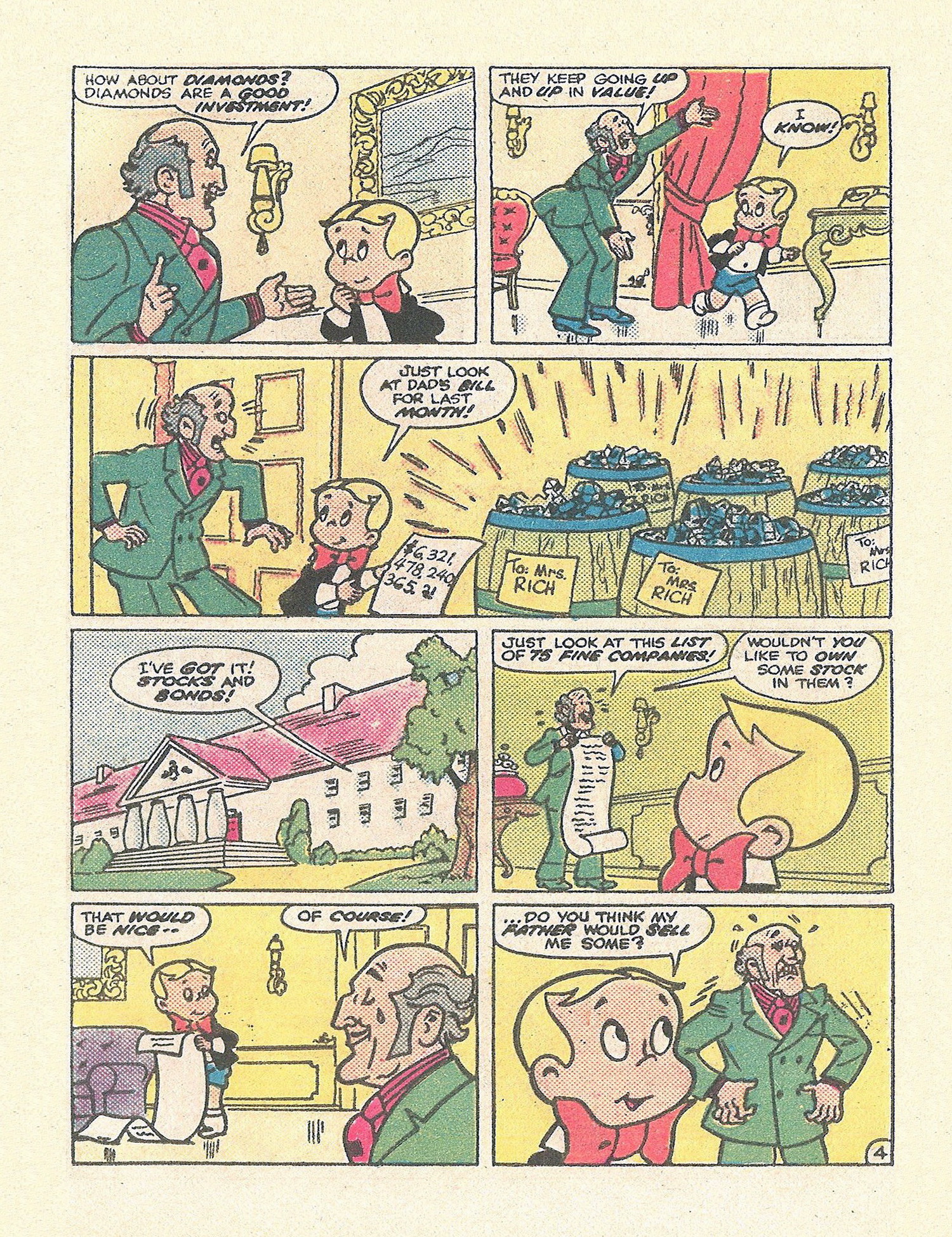 Read online Richie Rich Digest Stories comic -  Issue #13 - 41