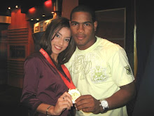 Junto al campeon Olimpico de Boxeo 2008