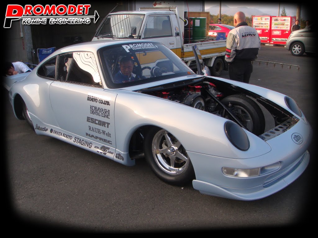 Drag Posche Promodet Porsche Tuning Japan