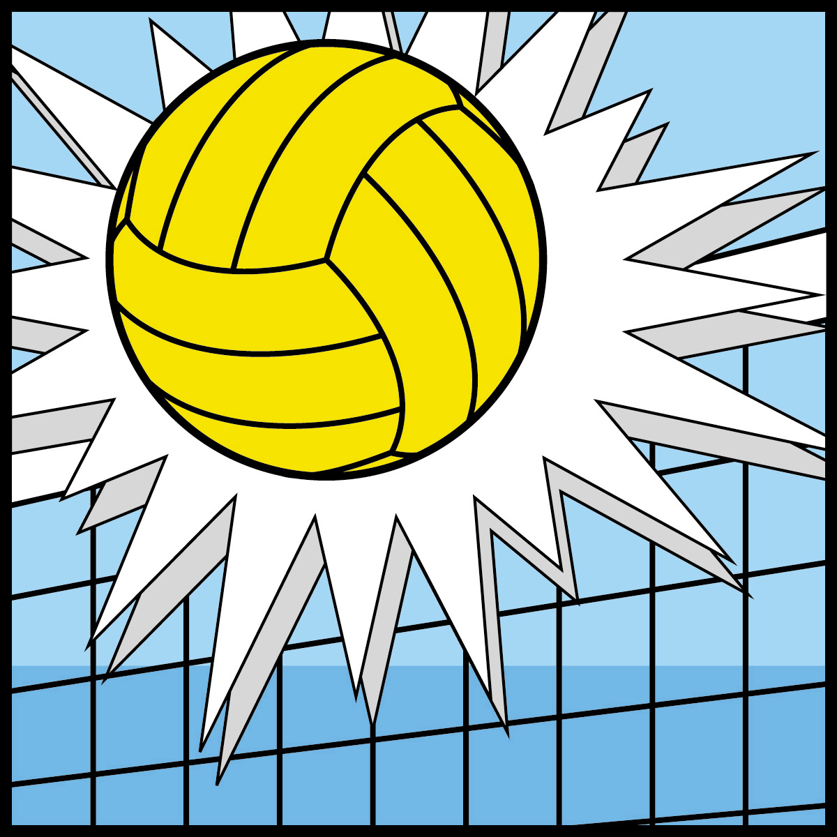 volleyball serve clipart - photo #49