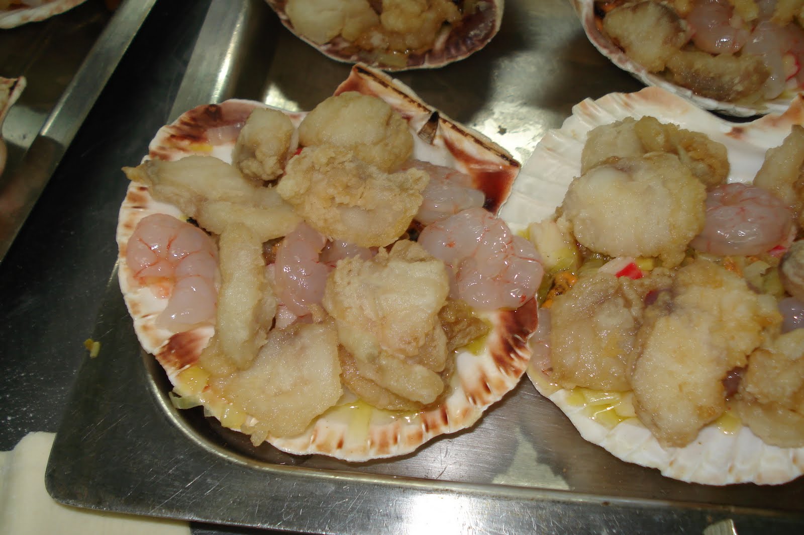 MANJARES DE HUESCA VIEIRAS RELLENAS DE