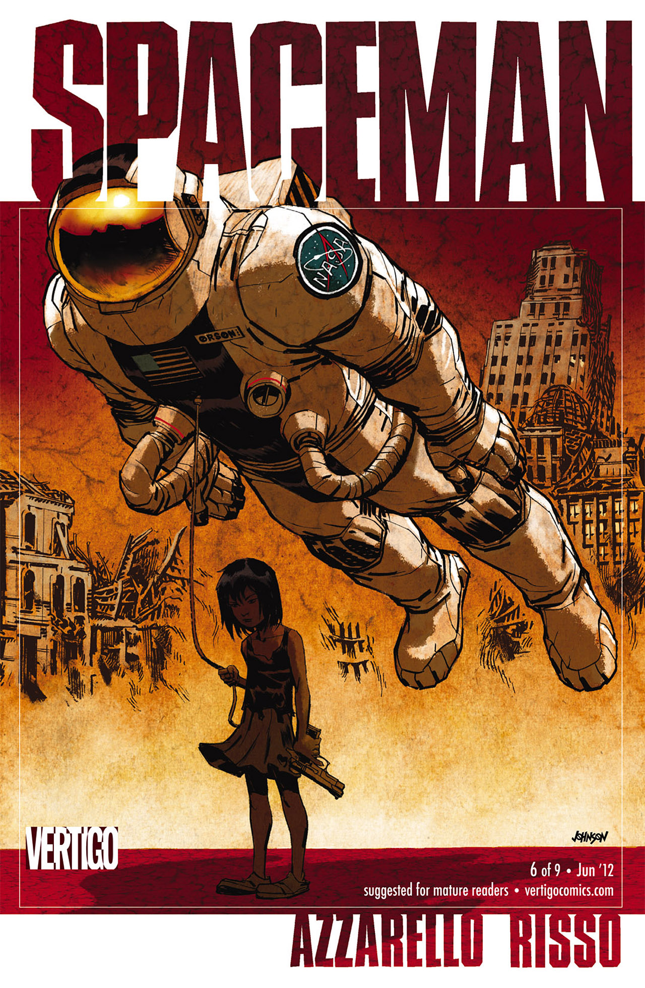 Read online Spaceman comic -  Issue #6 - 1