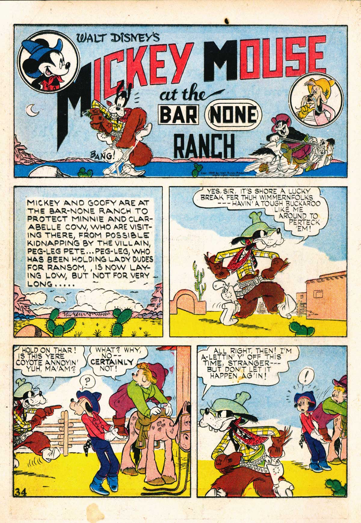 Read online Walt Disney's Comics and Stories comic -  Issue #26 - 37