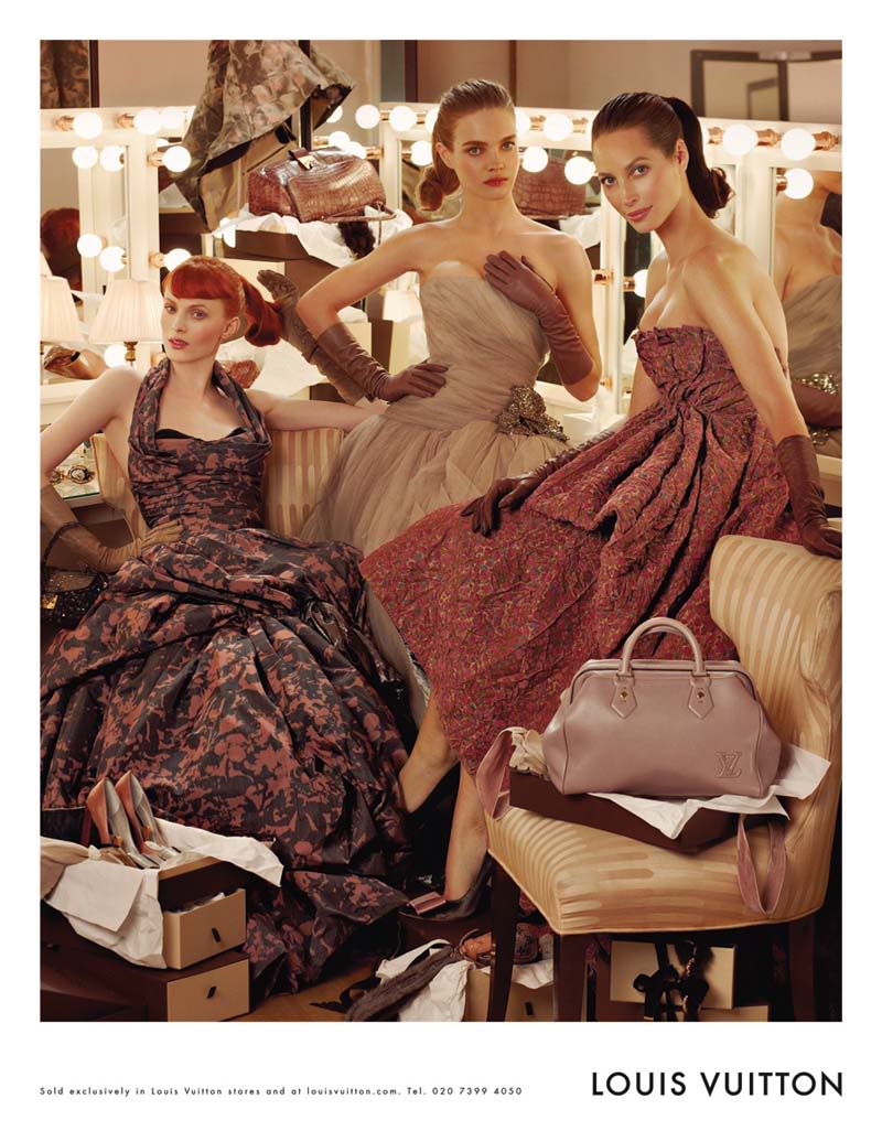 Poise & Vogue: Louis Vuitton FW10 ad campaign