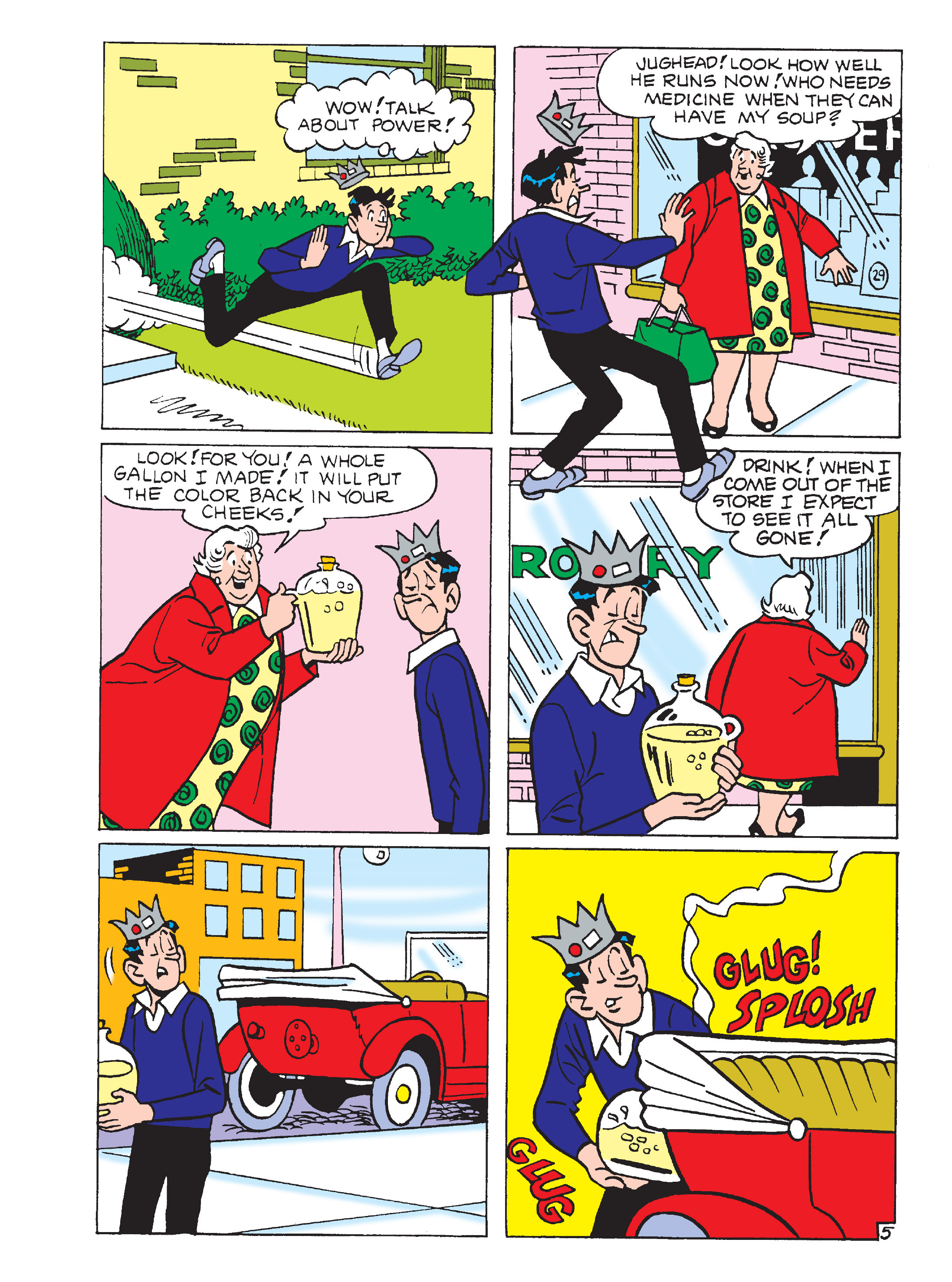 Read online Jughead and Archie Double Digest comic -  Issue #22 - 129