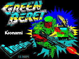 Green Beret ZX Spectrum