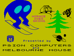 ZX Spectrum Games Horace Goes Skiing