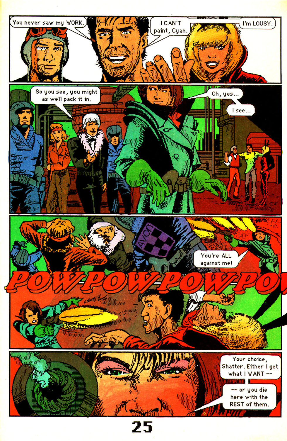 Read online Shatter comic -  Issue #4 - 28