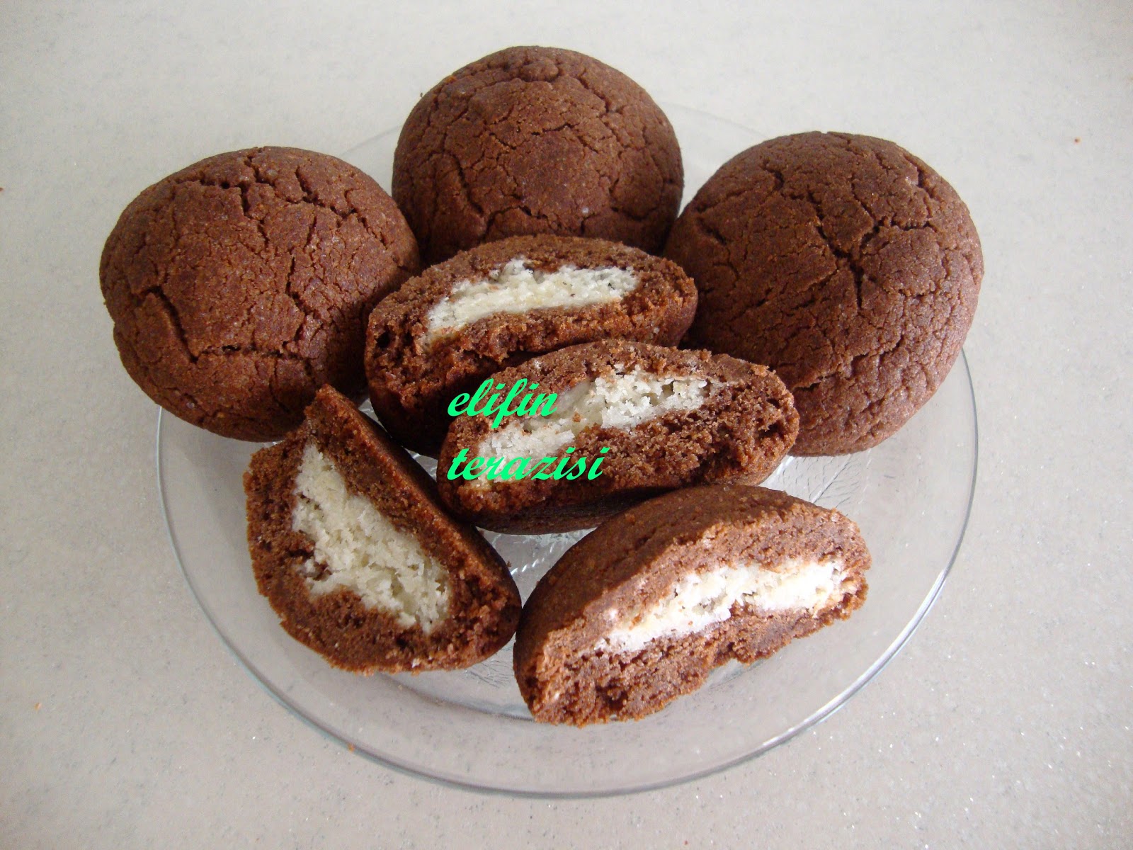 Elif�in Terazisi HİNDİSTAN CEVİZİ DOLGULU KURABİYE