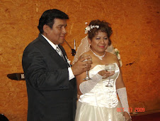 Matrimonio de César Rivera é Isabel Saldarriaga