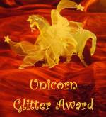 Unicorn Glitter Award