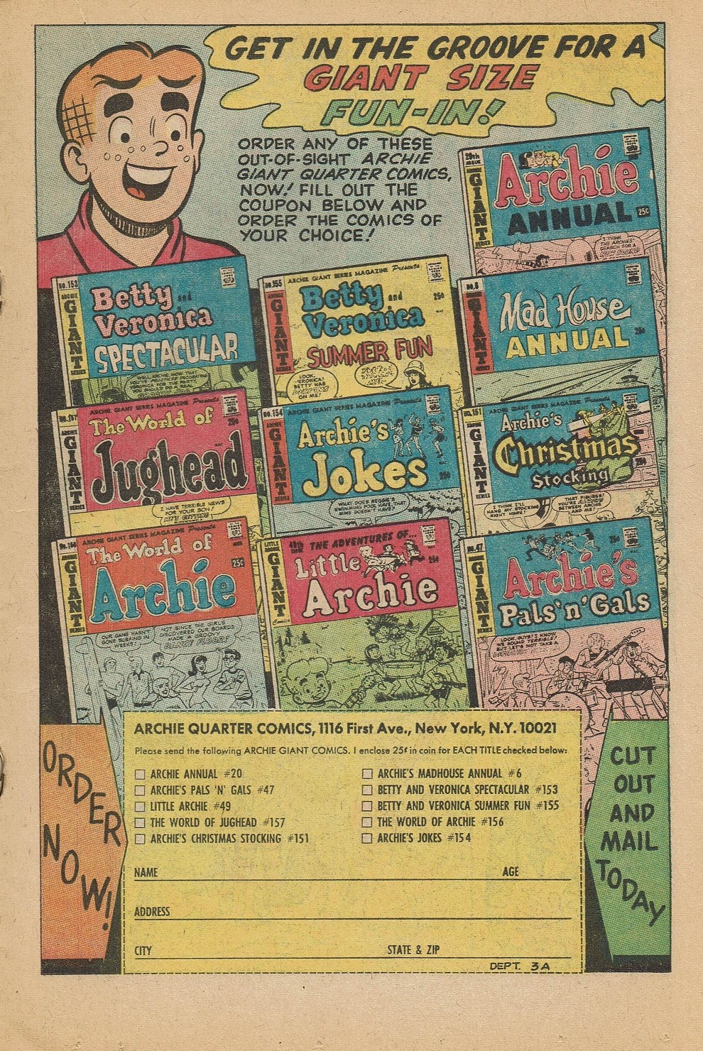 Read online Life With Archie (1958) comic -  Issue #77 - 19
