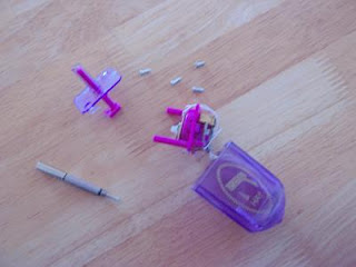 hacked-apart dreidel