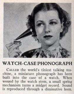 Watch-Case Phonograph photo