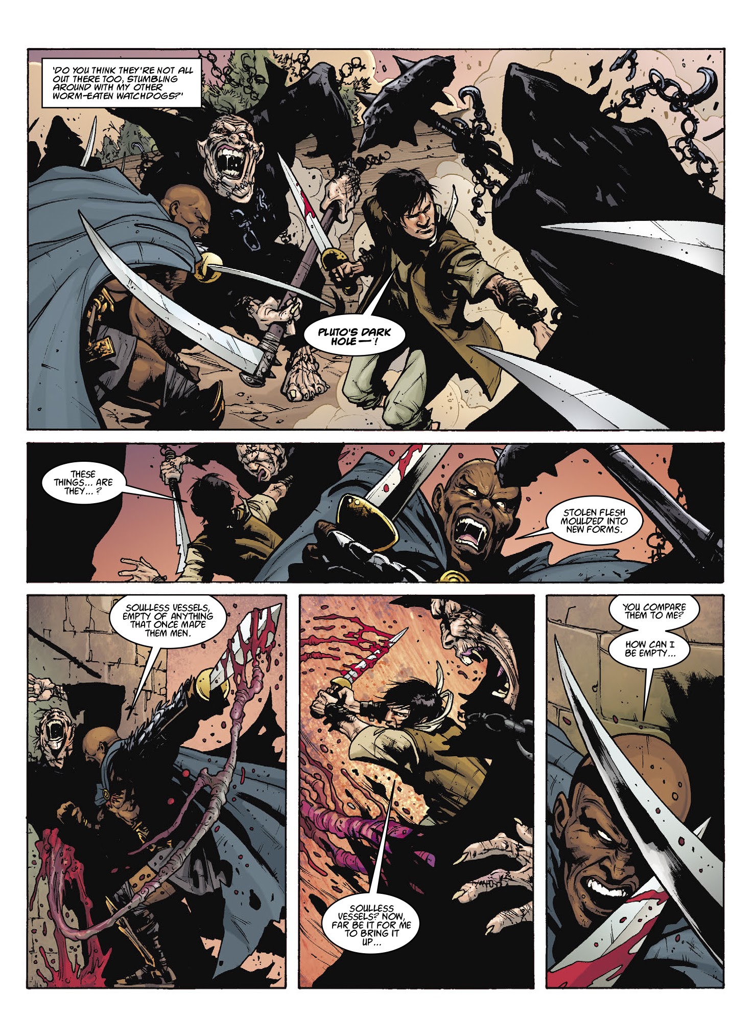 Read online Aquila: The Burning Fields comic -  Issue # TPB - 29