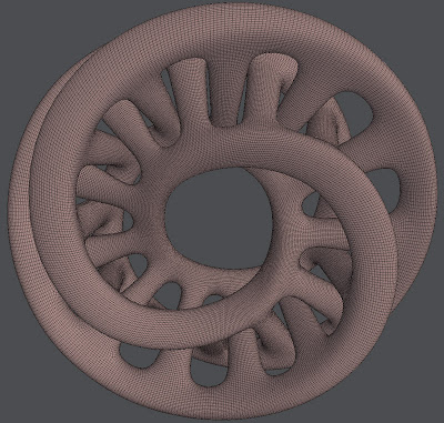 3D printing Sculpture, Art &amp; Rapid Prototyping: Double Möbius strip 3D ...