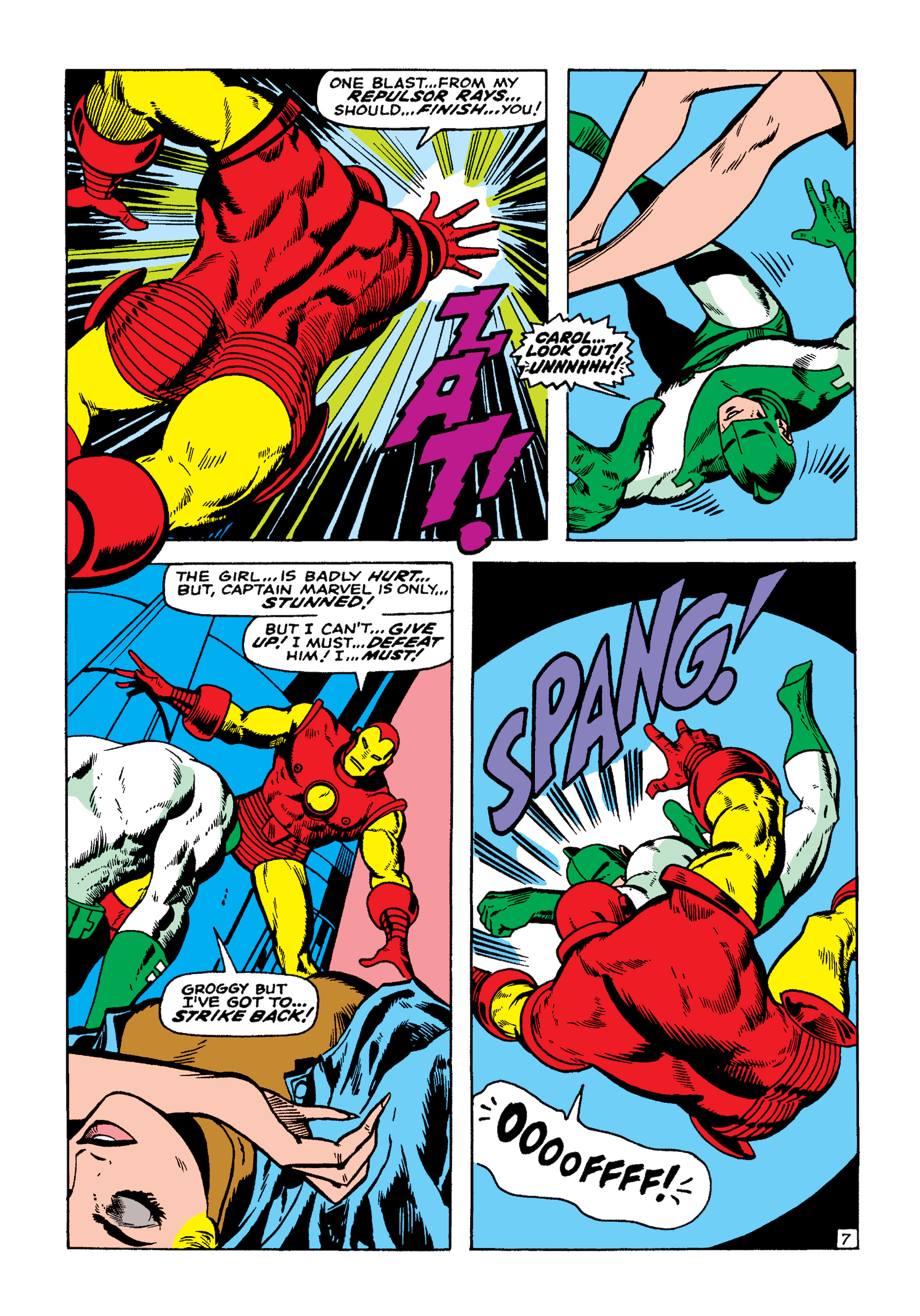 Read online Marvel Masterworks: Captain Marvel comic -  Issue # TPB 2 (Part 1) - 99