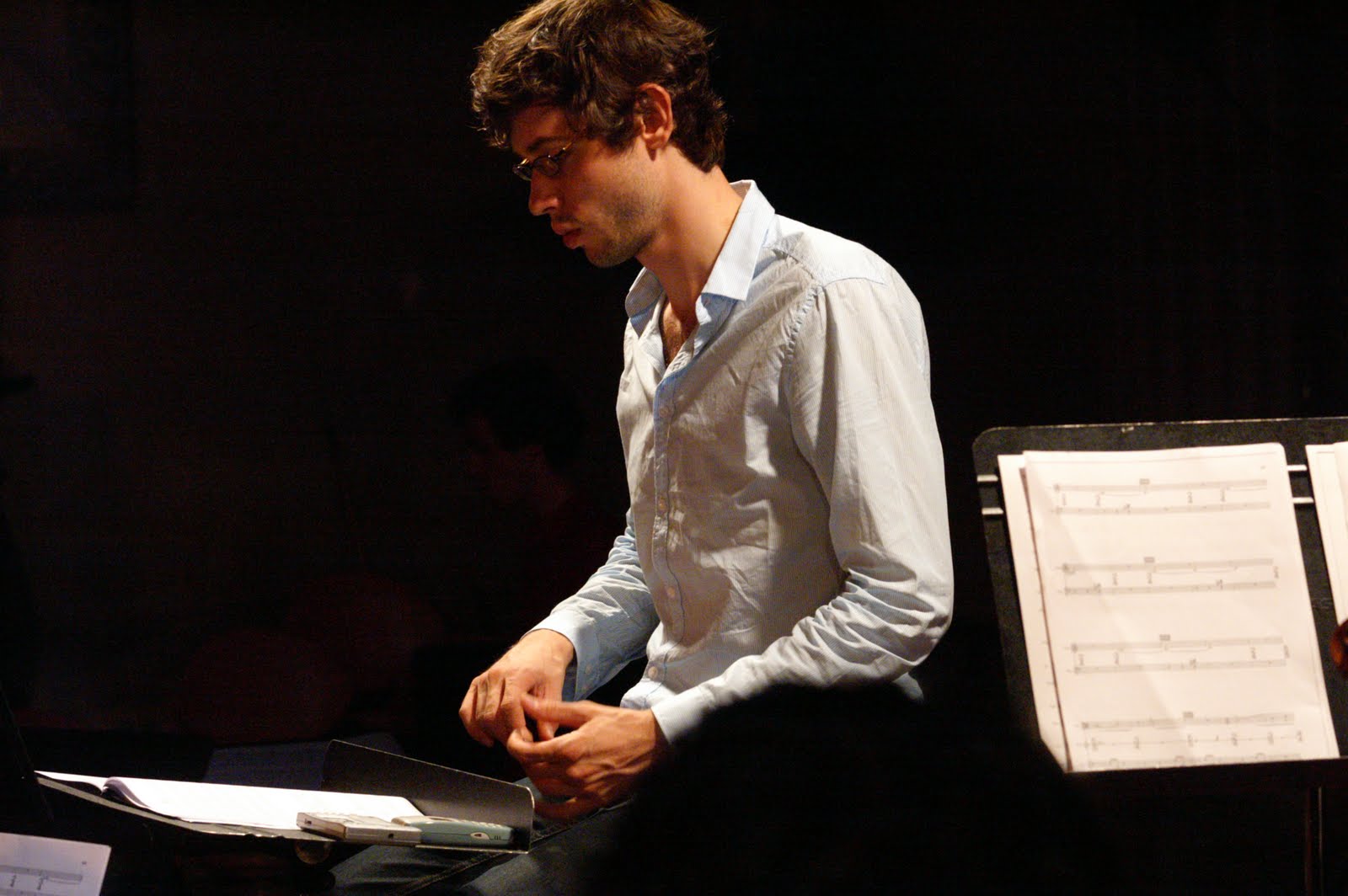 Musique sur ciel 2010: Maxime Pascal, Chef d'orchestre