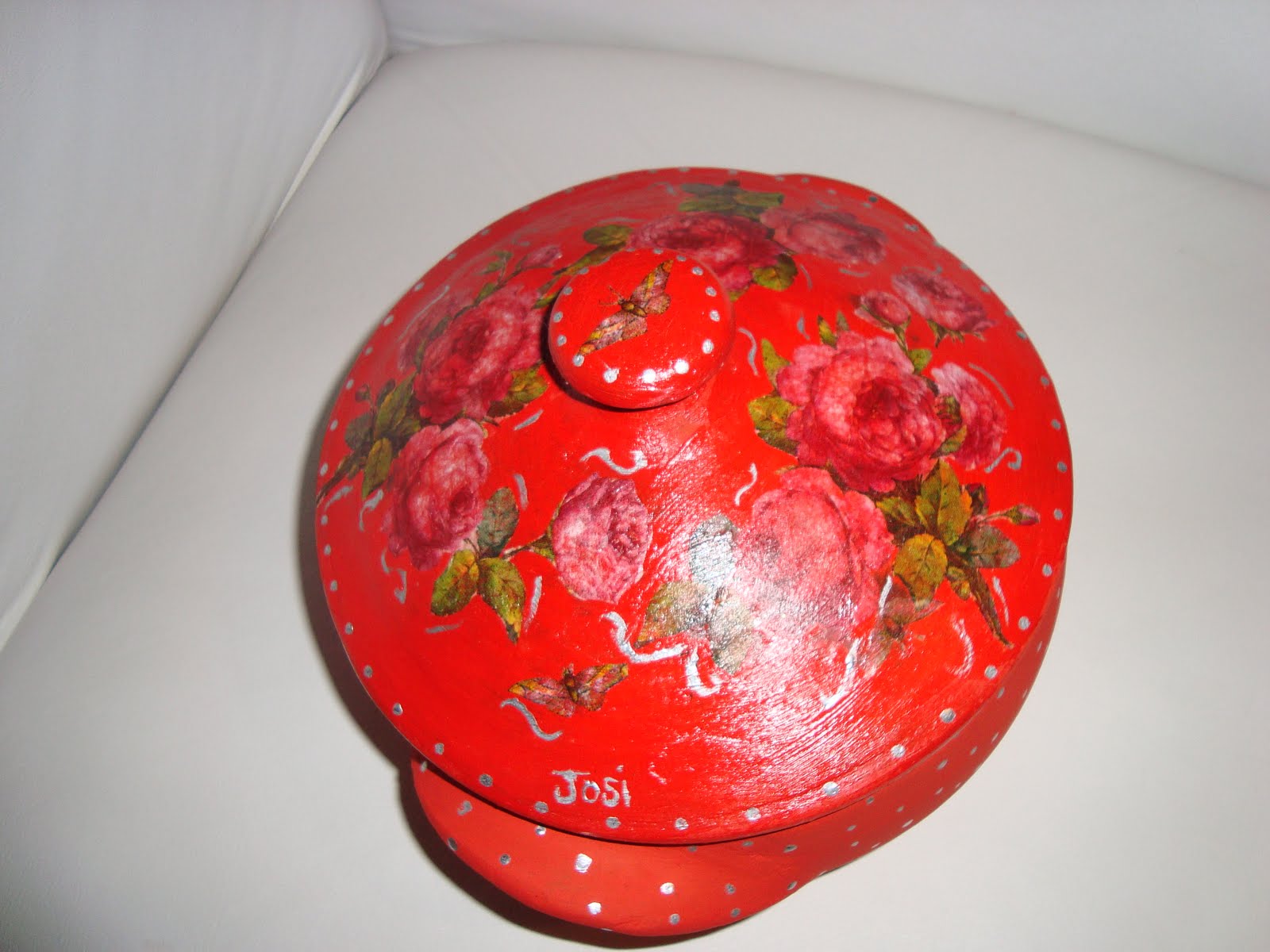 Coisas de Josiane Panela de barro.