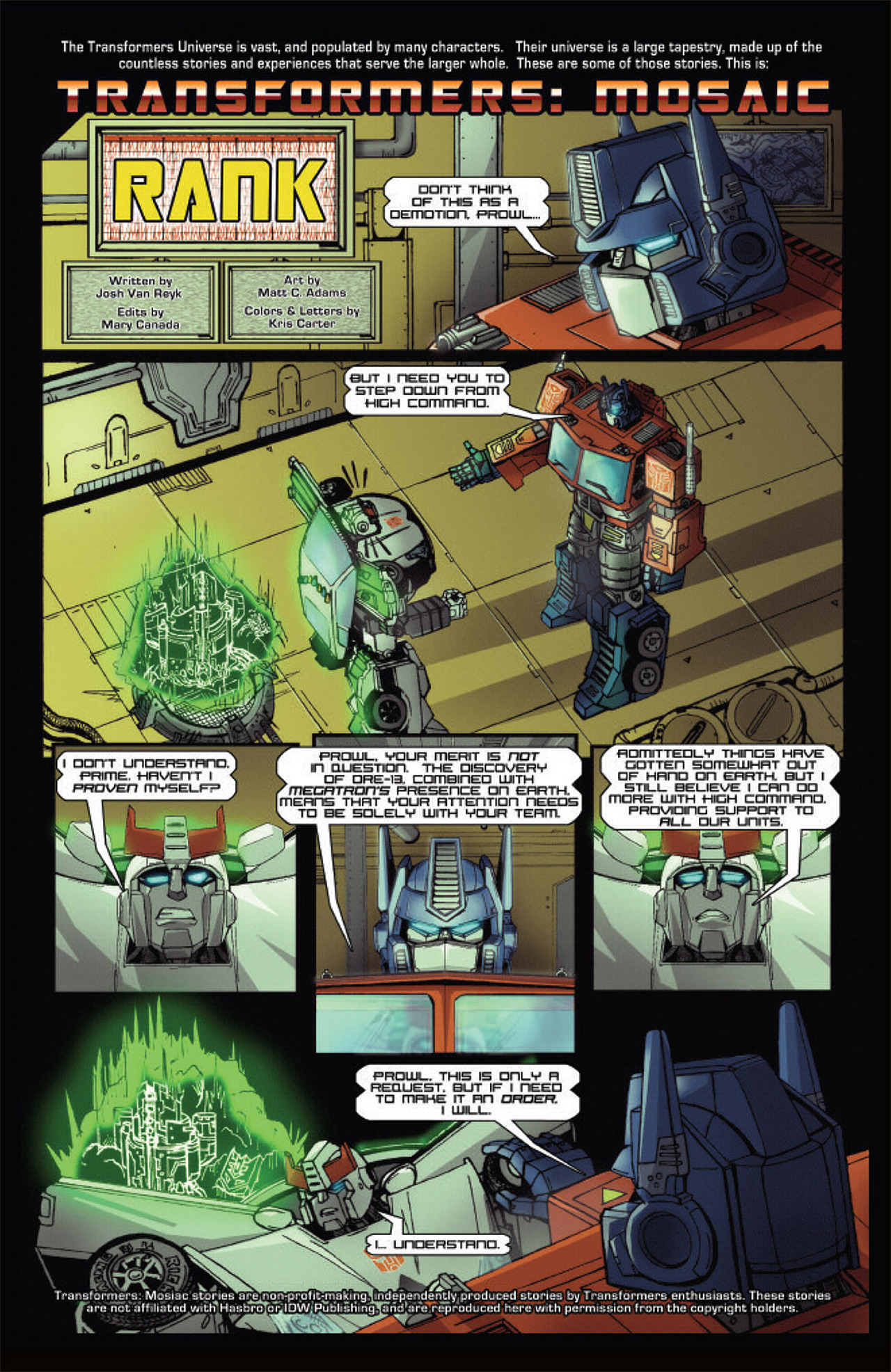 Read online Transformers Spotlight: Grimlock comic -  Issue # Full - 4