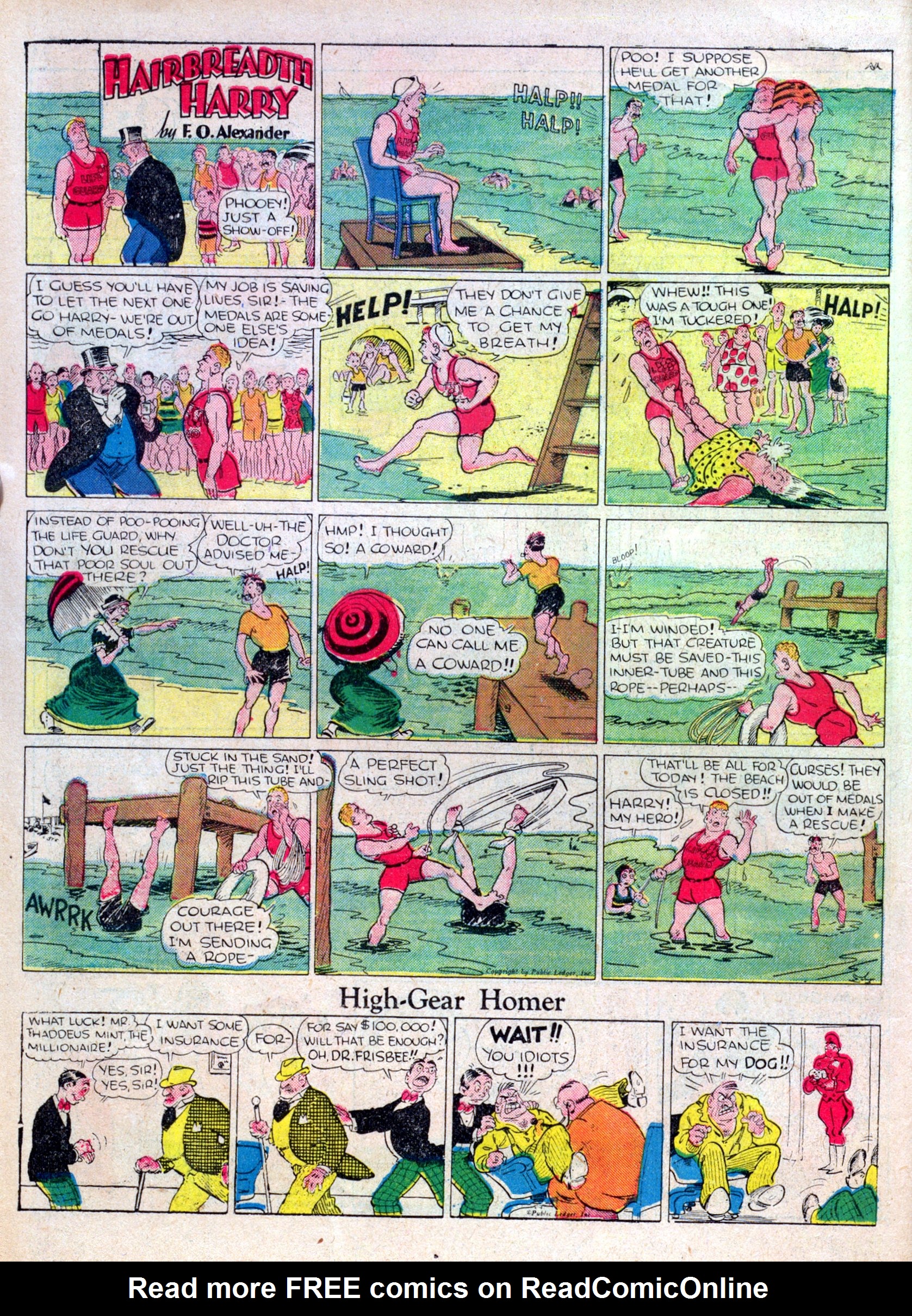 Read online Famous Funnies comic -  Issue #25 - 16