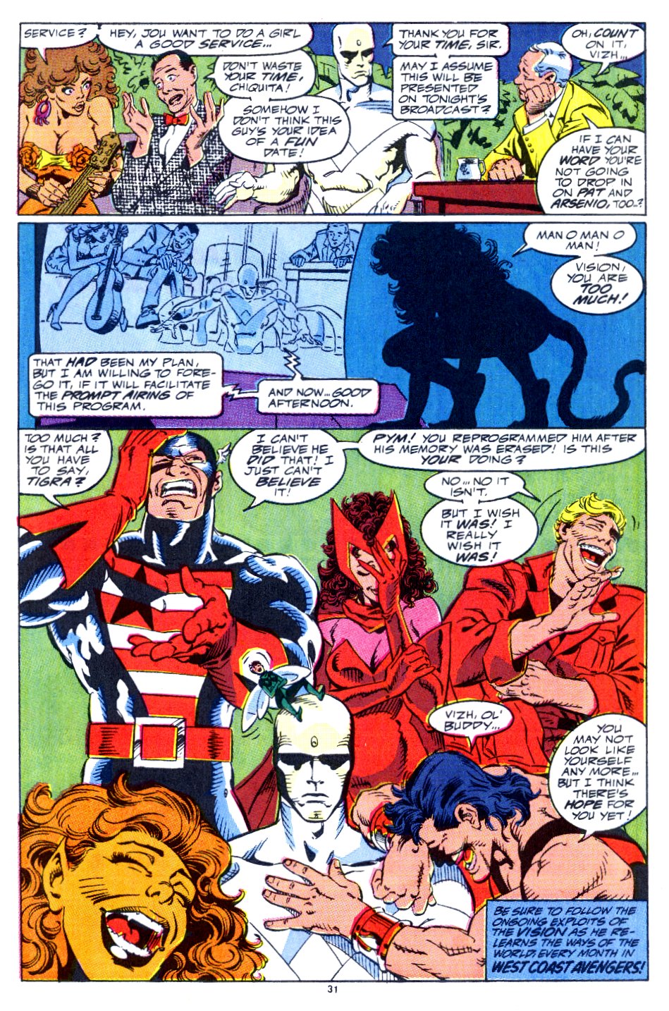Read online Avengers Spotlight comic -  Issue #23 - 23