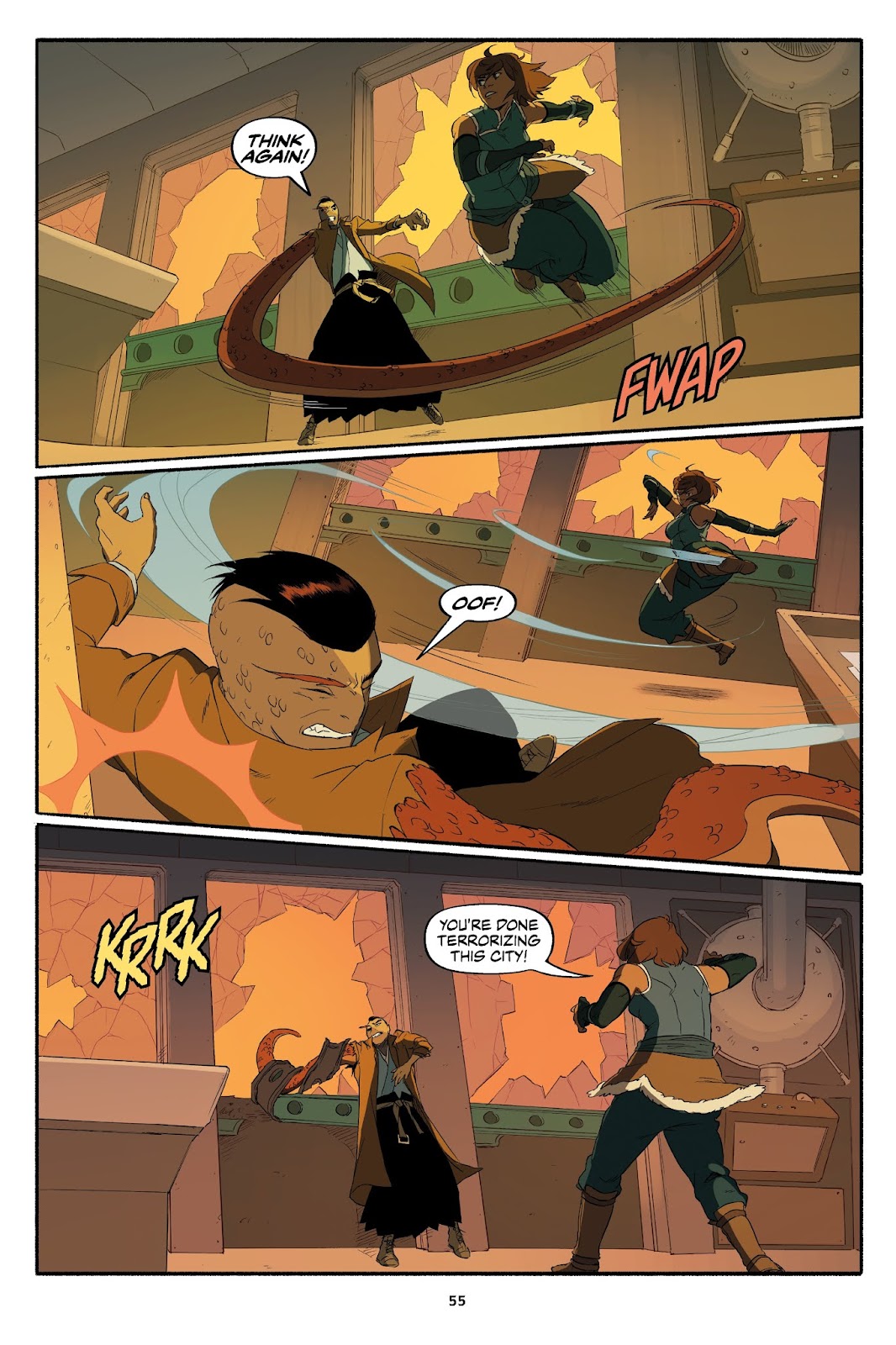 Nickelodeon The Legend of Korra – Turf Wars issue 3 - Page 55