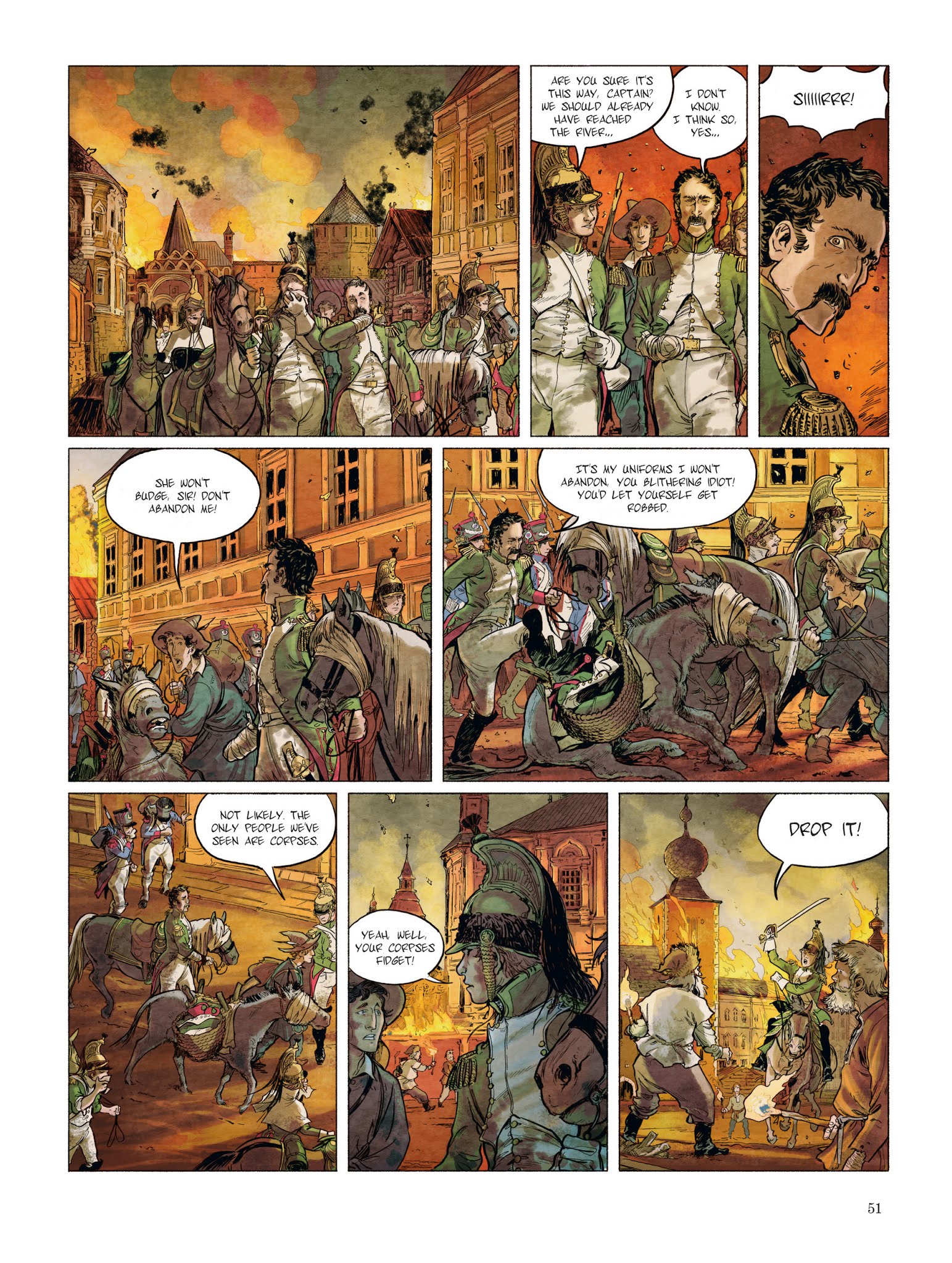 Read online Berezina comic -  Issue #1 - 52