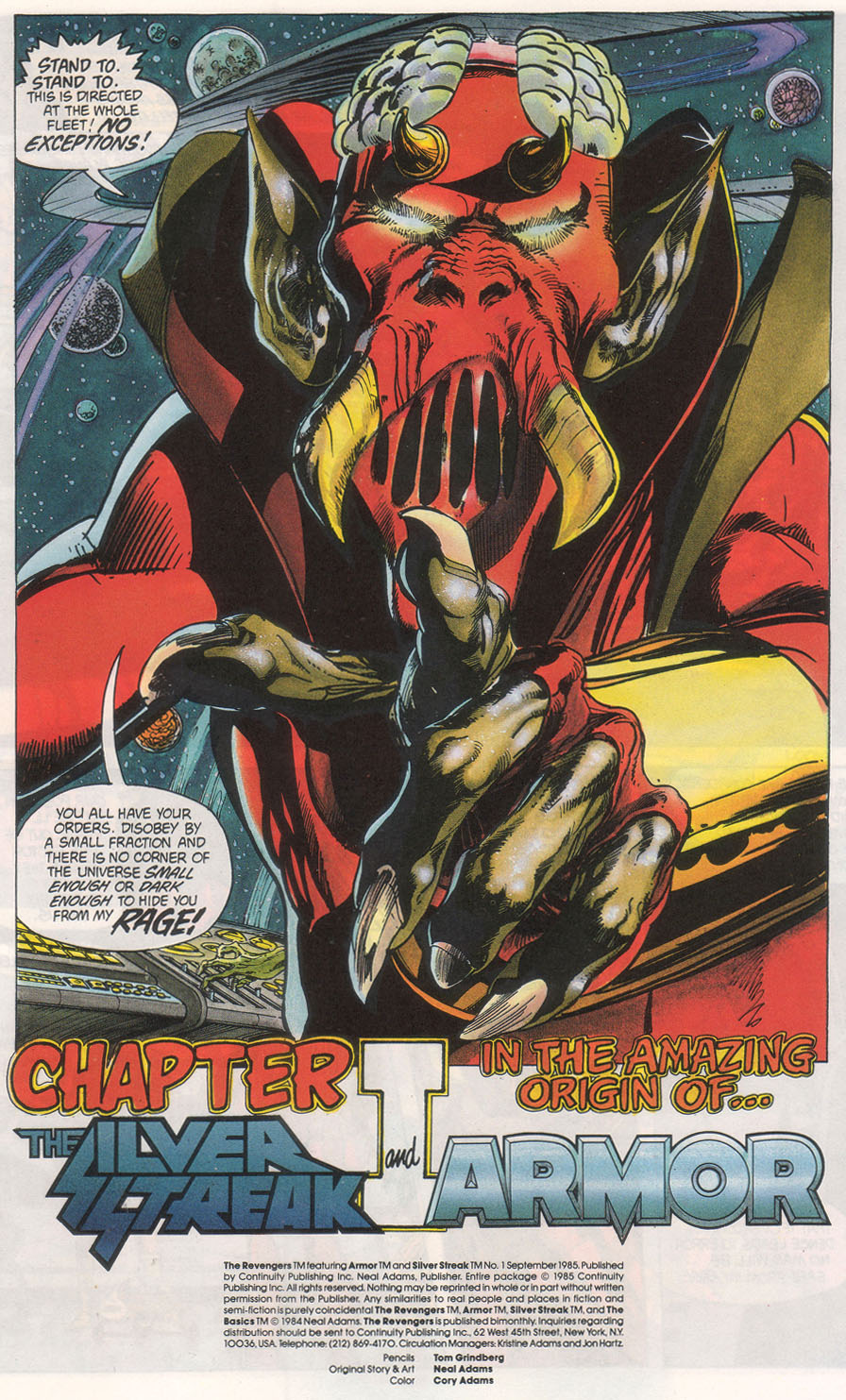 Read online The Revengers featuring Armor and Silver Streak comic -  Issue #1 - 3