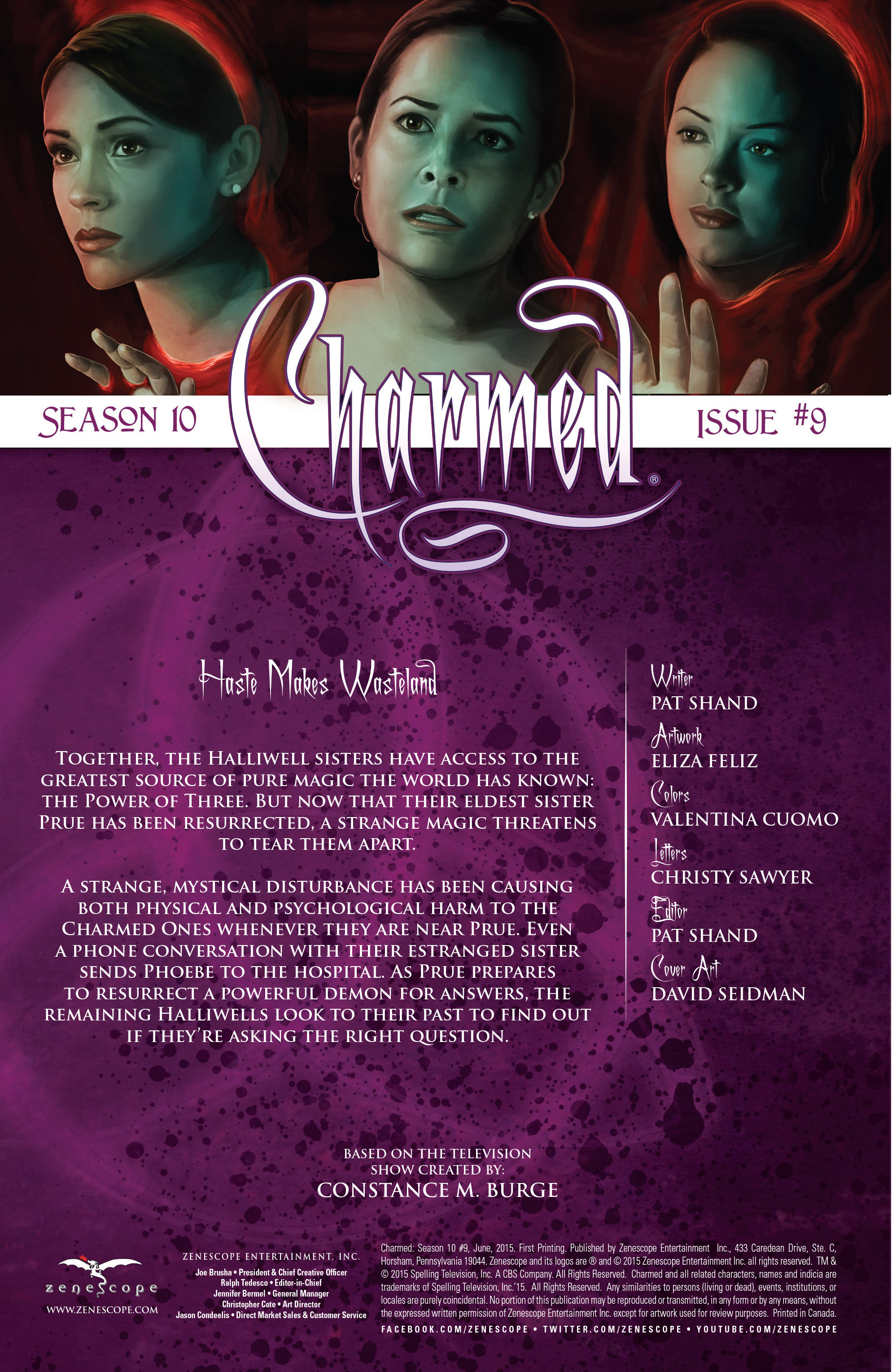 Read online Charmed Season 10 comic -  Issue #9 - 2