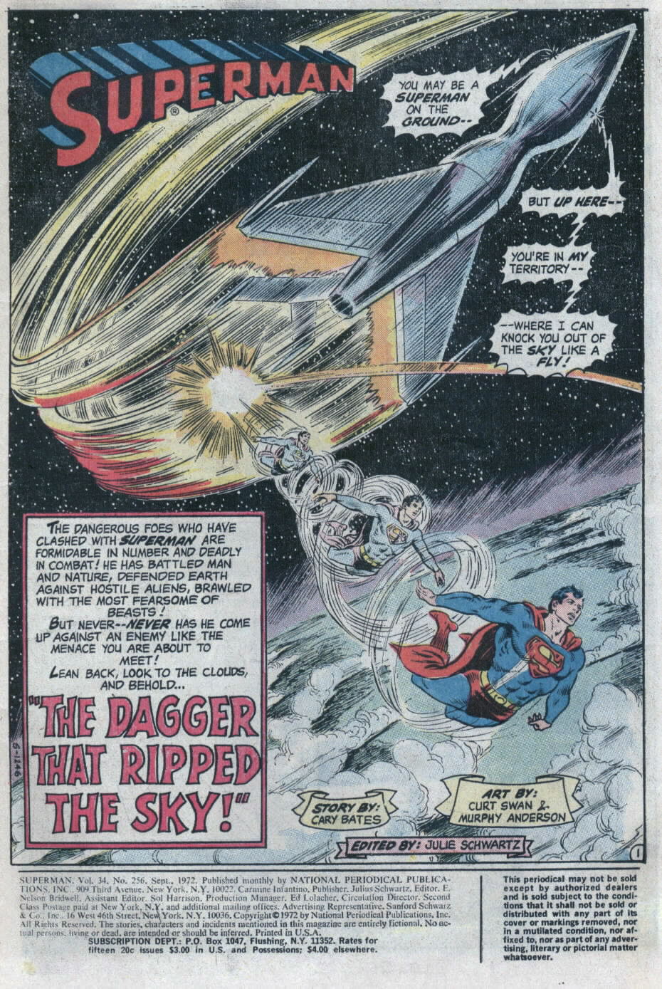 Read online Superman (1939) comic -  Issue #256 - 2