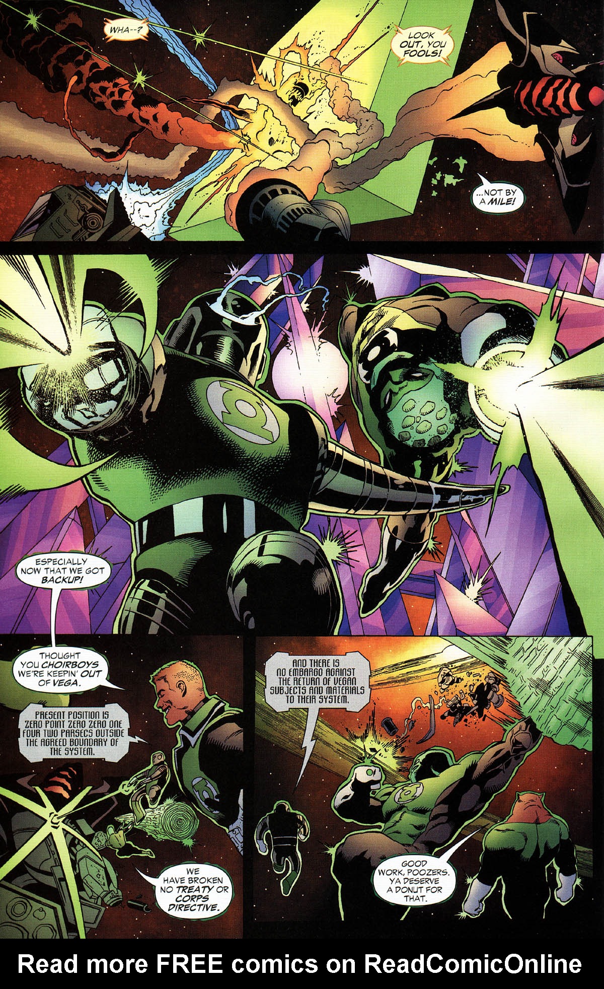 Read online Green Lantern Corps: Recharge comic -  Issue #4 - 18