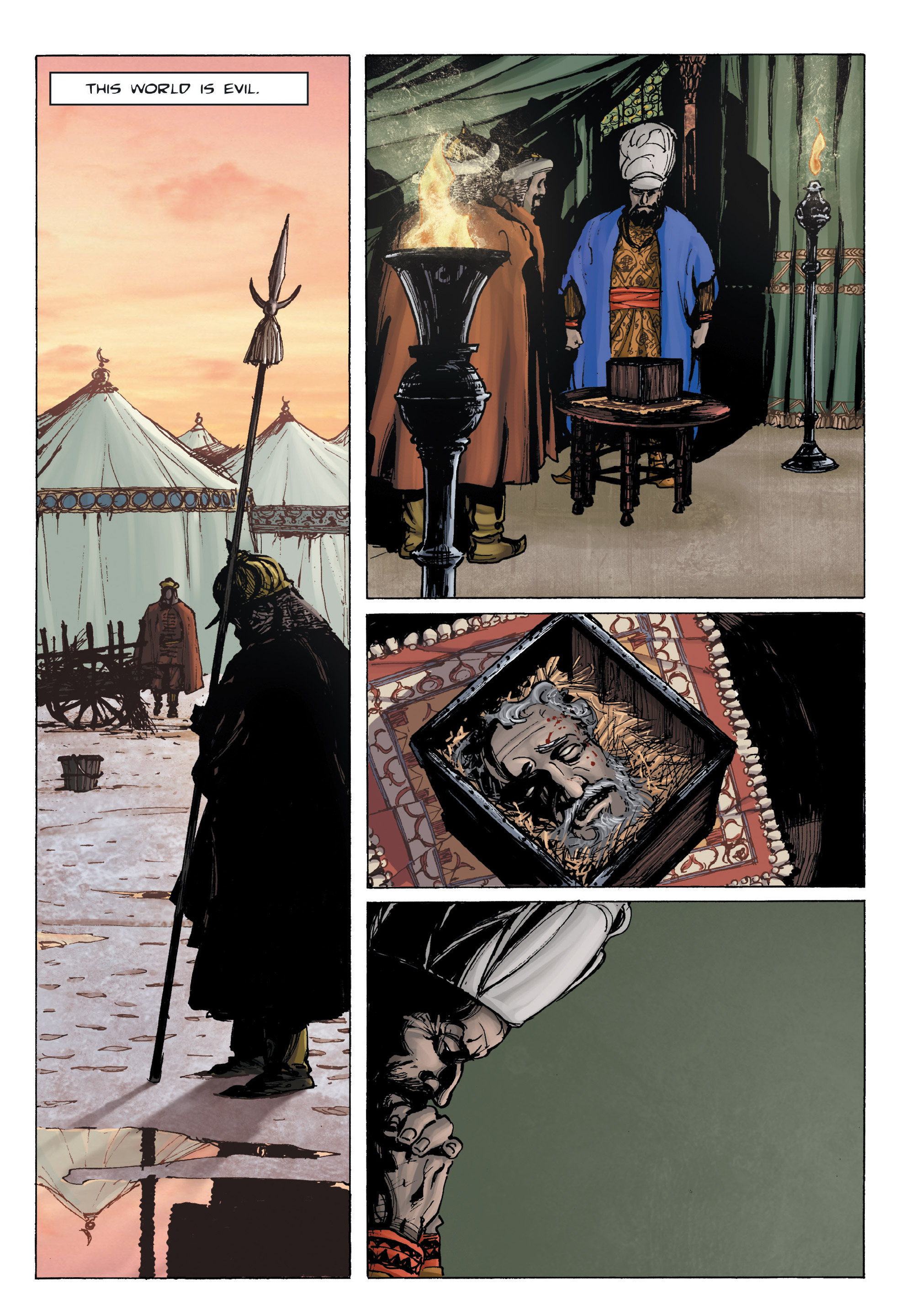 Read online Voivod: The True Story of Vlad the Impaler comic -  Issue # TPB - 119