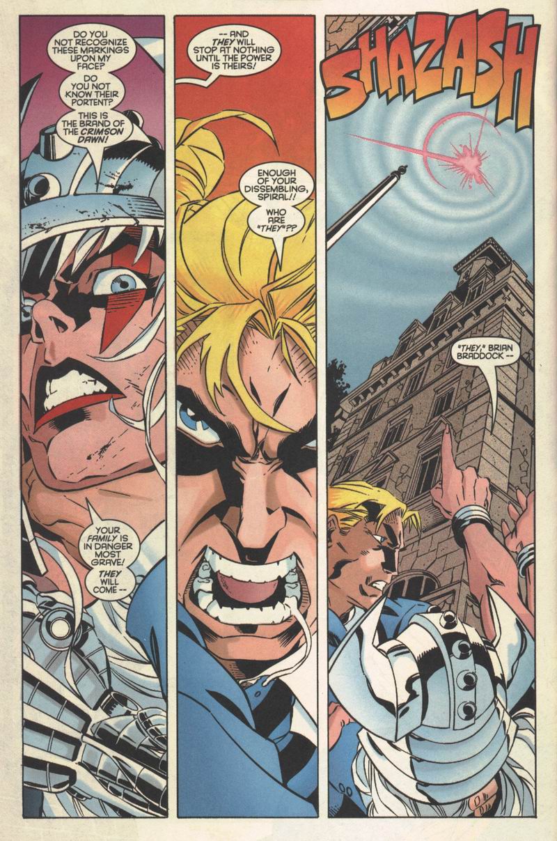 Read online Excalibur (1988) comic -  Issue #107 - 22