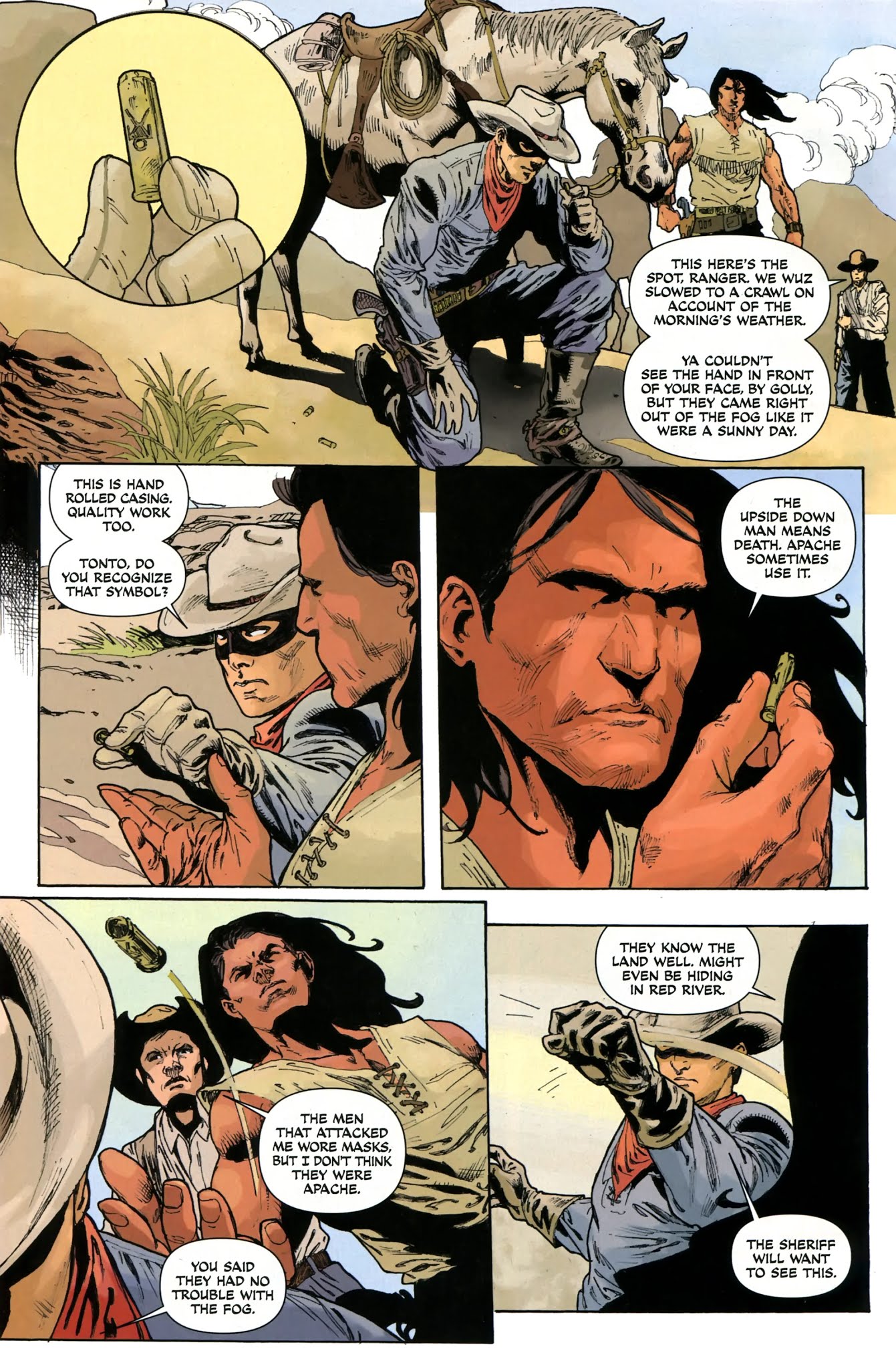Read online The Lone Ranger: Vindicated comic -  Issue #1 - 12