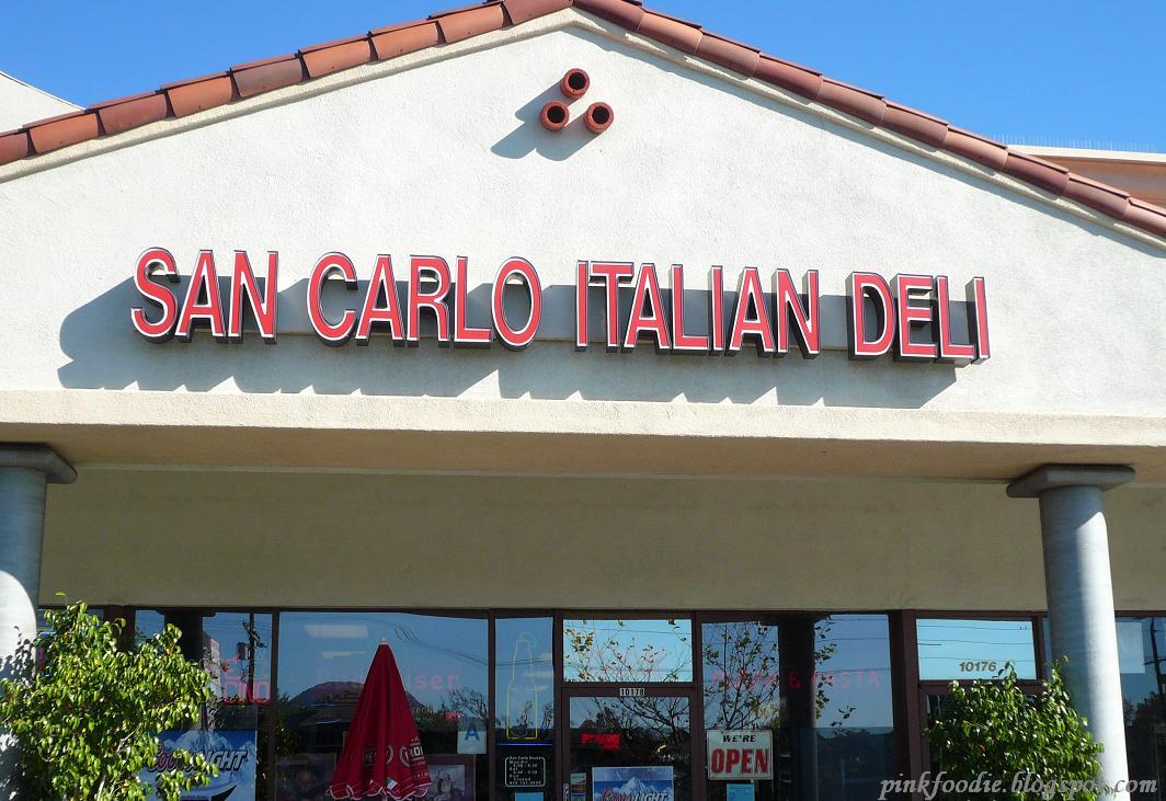 Pink Foodie San Carlo Italian Deli