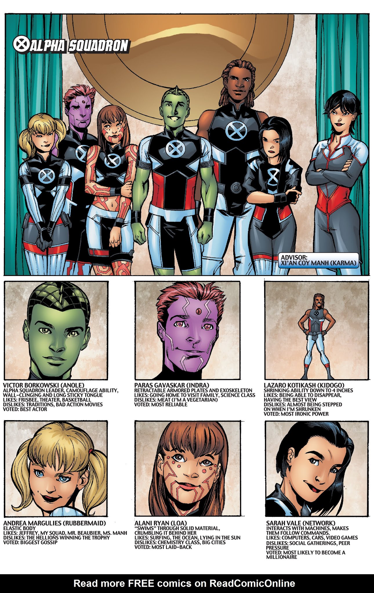 Read online New X-Men: Academy X Yearbook comic -  Issue # Full - 25