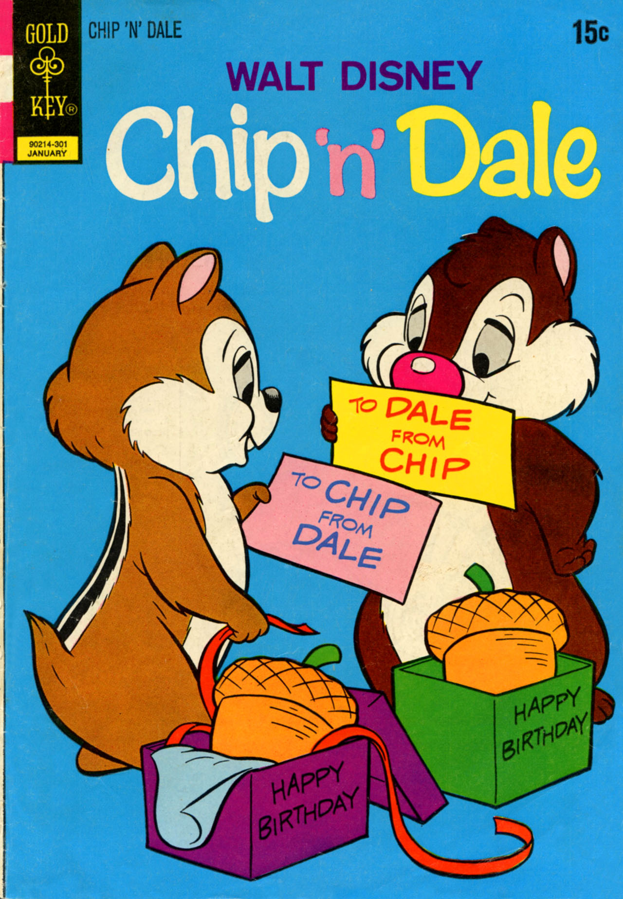 Read online Walt Disney Chip 'n' Dale comic -  Issue #19 - 1