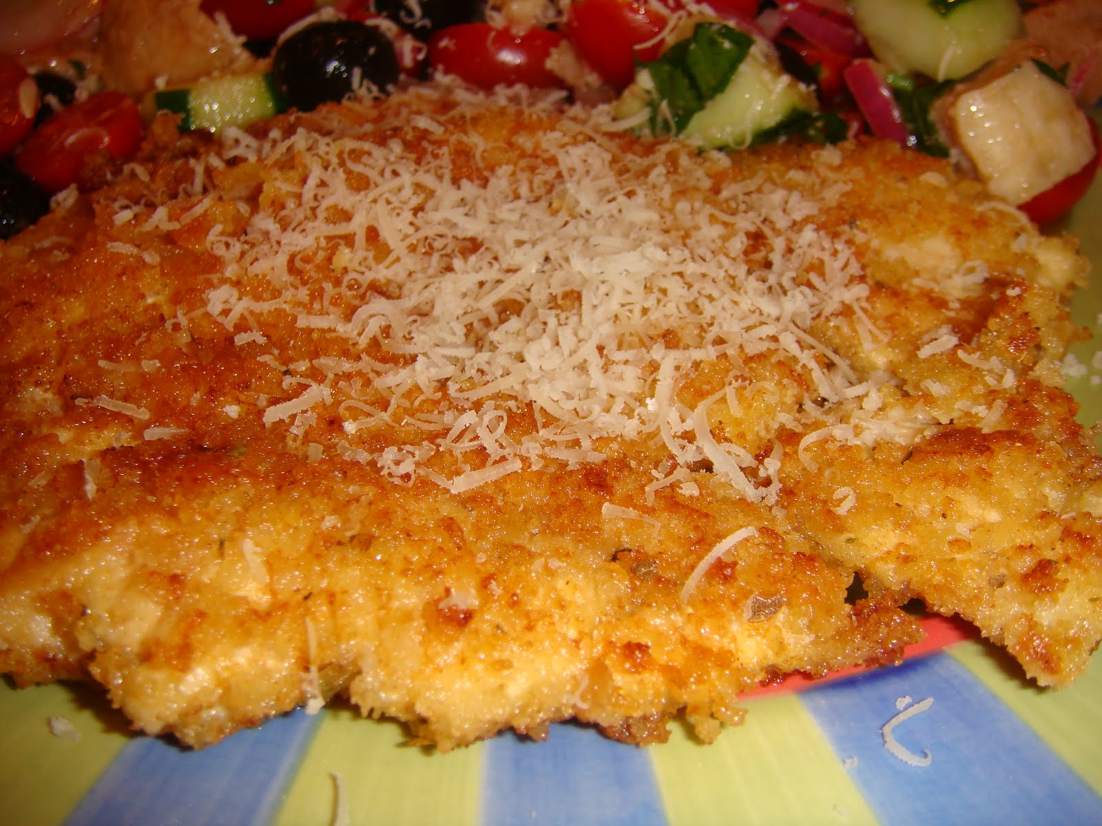 Our Blissfully Delicious Life: Panko & Parmesan Crusted ...