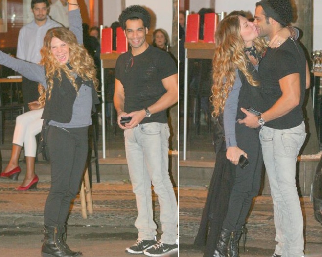 Leoa do Nordeste Elba Ramalho tasca beijo em namorado Leoa do Nordeste Elba Ramalho tasca beijo em namorado