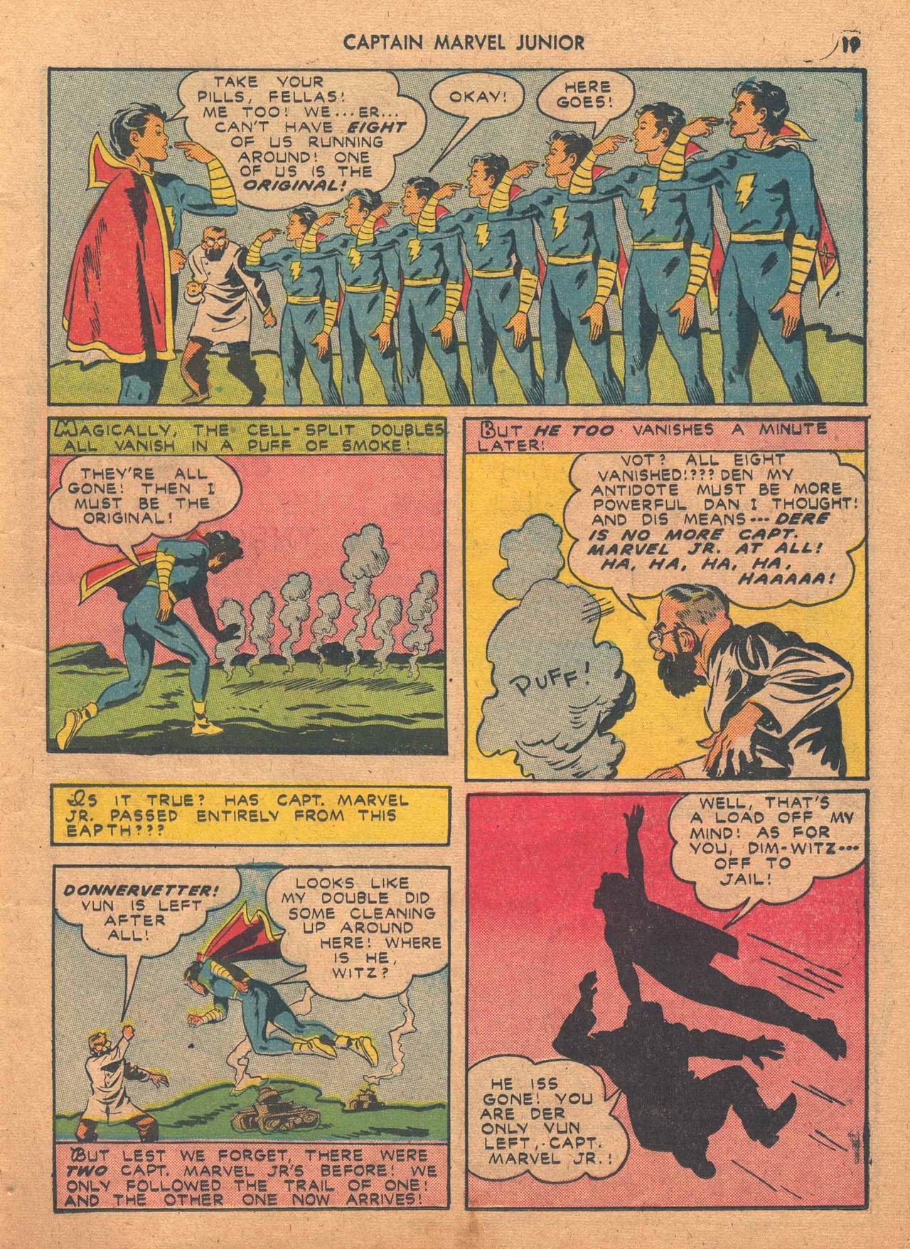 Read online Captain Marvel, Jr. comic -  Issue #108 - 21