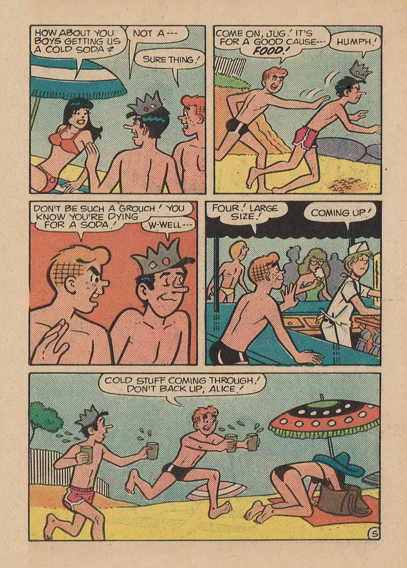 Read online Archie Digest Magazine comic -  Issue #74 - 7