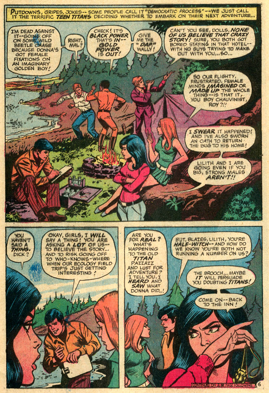 Read online Teen Titans (1966) comic -  Issue #42 - 7