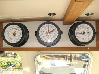 Trintec thermometer, tidal clock & barometer