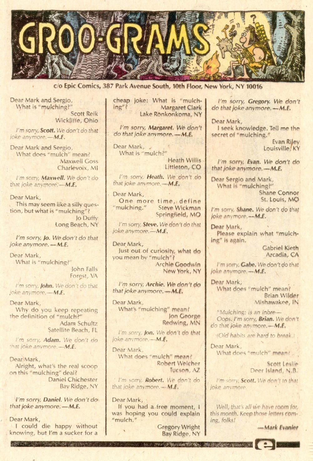 Read online Sergio Aragonés Groo the Wanderer comic -  Issue #22 - 26