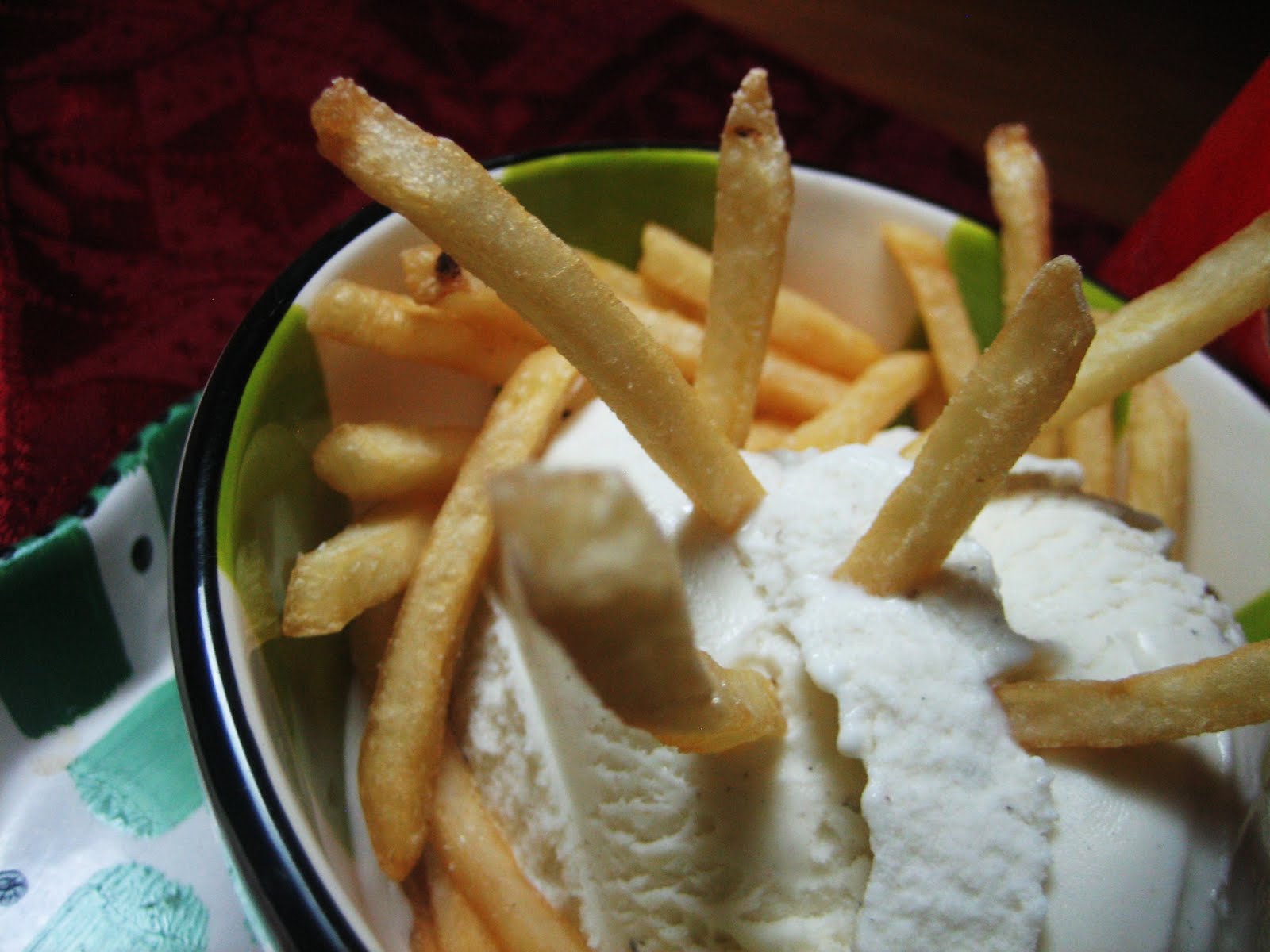 Chef Tess Bakeresse Ace's Fried Ice Cream