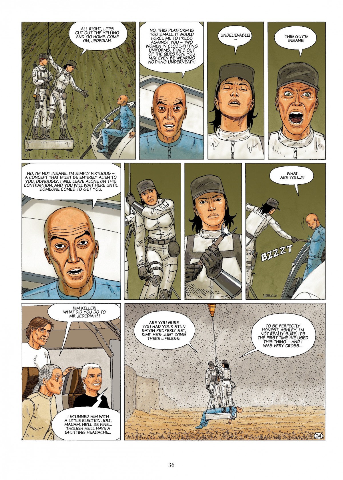 Read online Antares comic -  Issue #5 - 36