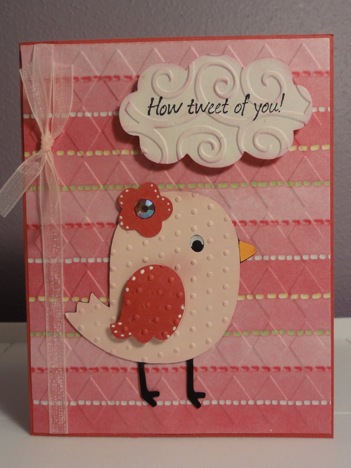 The Cricut Bug: Pink Birdie