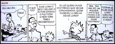 CALVIN E OS LIVROS PREMIADOS