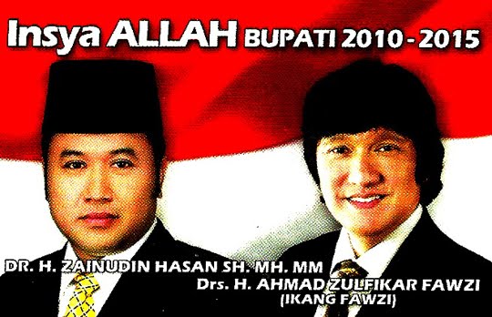 Lampung Selatan, Zainudin Hasan dan Ikang Fawzi